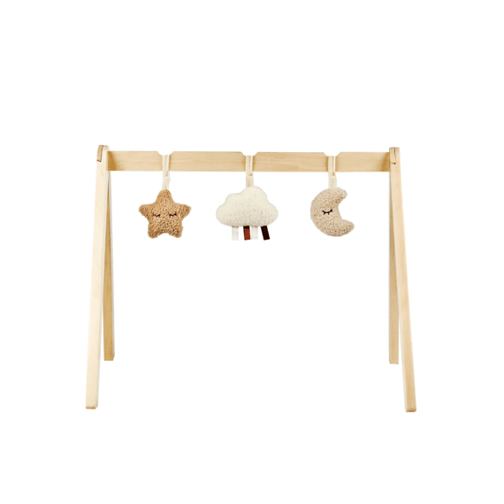 Nattou Teddy Houten Bogen Met Teddy Hangende Speeltjes