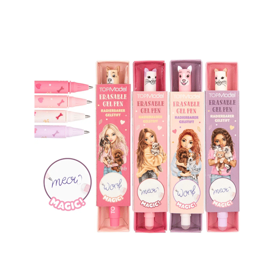 Topmodel Uitgumbare Gelpen Fur Ever Friends Assortiment