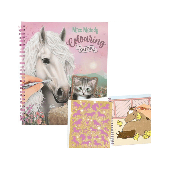 Miss Melody Kleurboek Met Pailletten