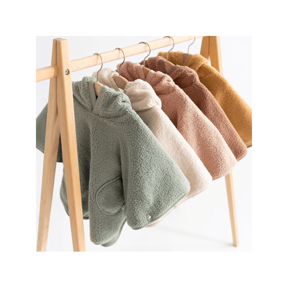 Bemini Poncho Teddy Outside Jersey 79 Kaki