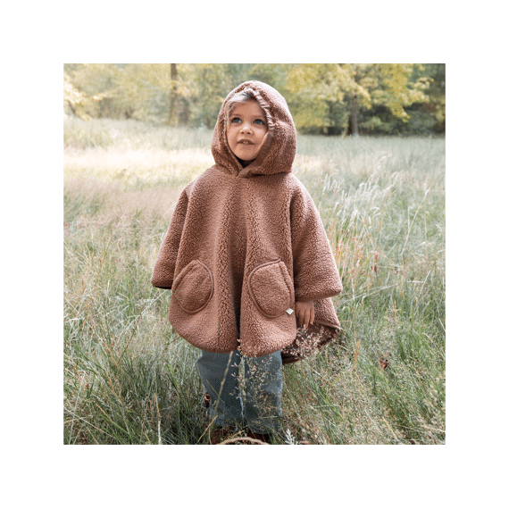Bemini Poncho Teddy Outside Jersey Muffin 82