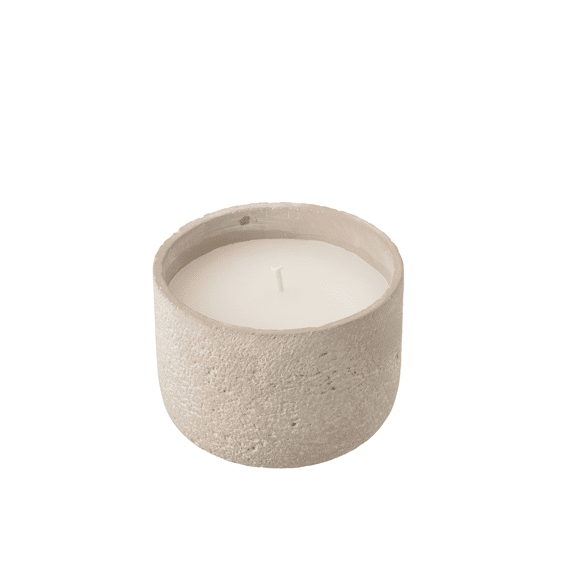J-Line Buitenkaars 31h Rond Paraf Beige M 18x18x13,5cm