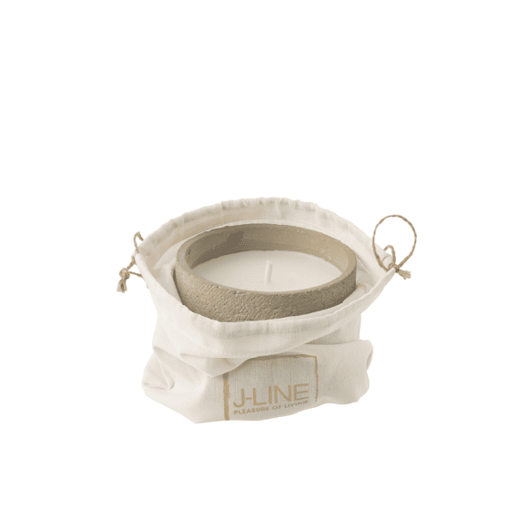 J-Line Buitenkaars 16h Rond Paraf Groen S 14x14x11cm