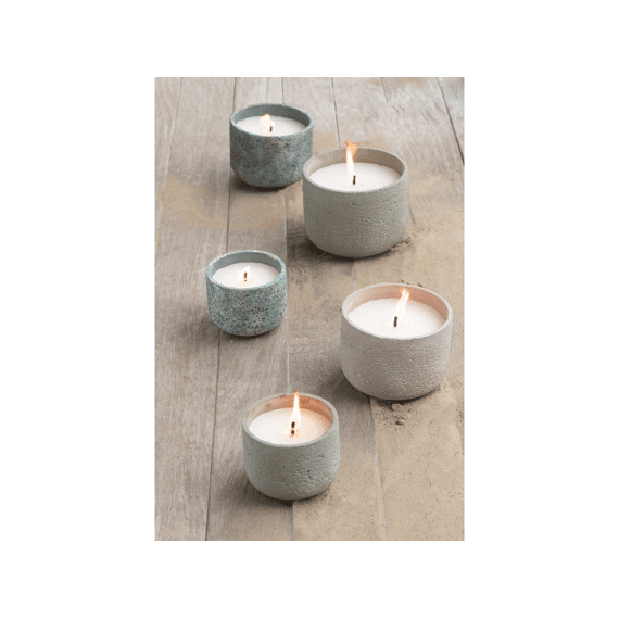 J-Line Buitenkaars 31h Rond Paraf Groen M 18x18x13,5cm
