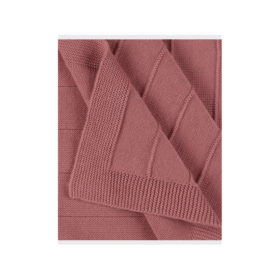 Noukies Mix And Match 25 Gebreid Deken Red 75x100cm