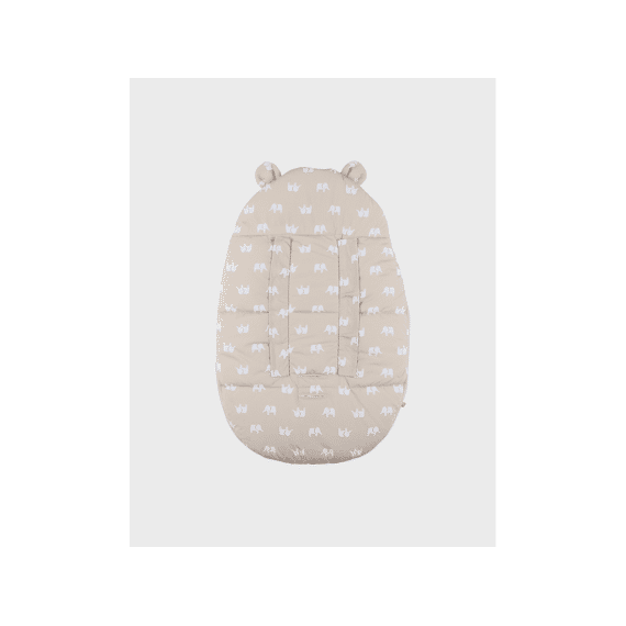 Noukies Mix And Match 25 Voetenzak Autostoeltje Groep 0+ Beige