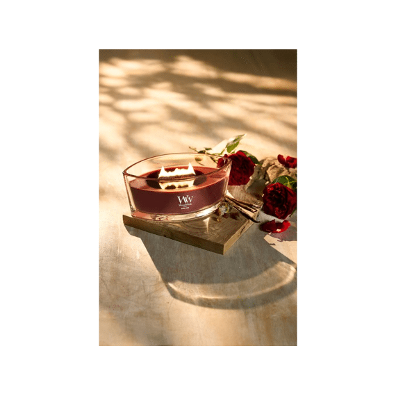 Woodwick Kaars Ellipse Rouge Oud