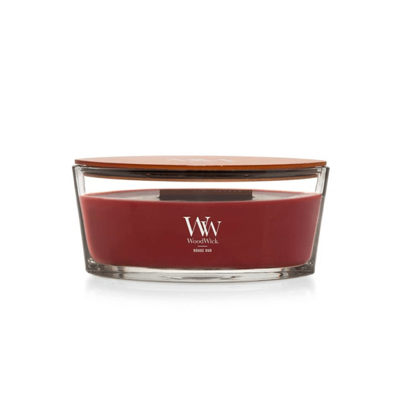 Woodwick Kaars Ellipse Rouge Oud