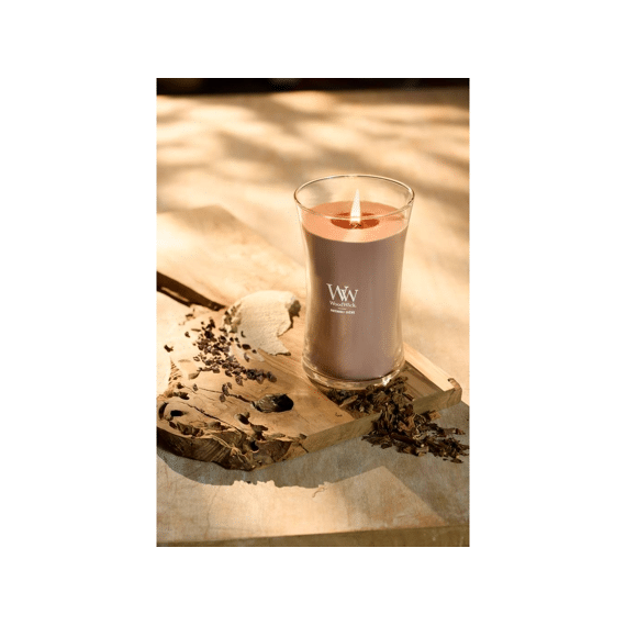 Woodwick Kaars Large Patchouli Créme
