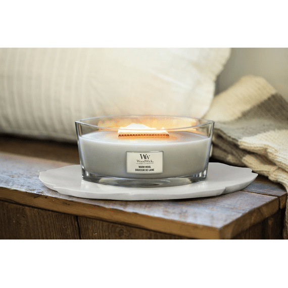 Woodwick Kaars Ellipse Warm Wool