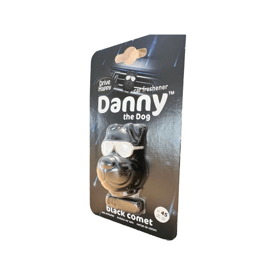 Danny The Dog Car Vent Freshener Black Comet