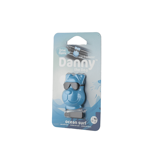 Danny The Dog Car Vent Freshener Ocean Surf