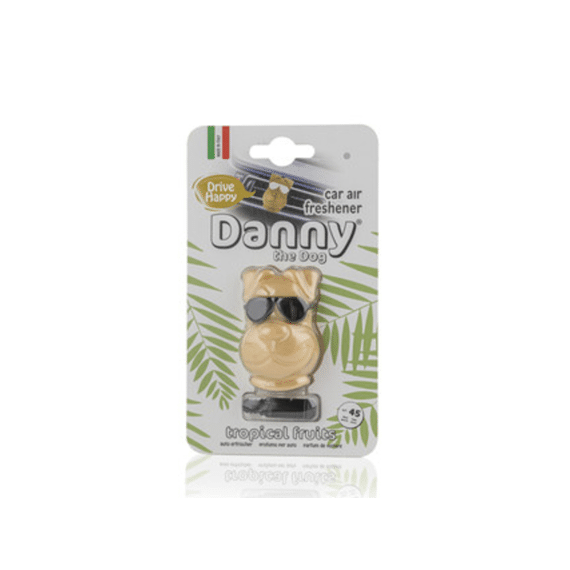 Danny The Dog Car Vent Freshener Tropical Fruits