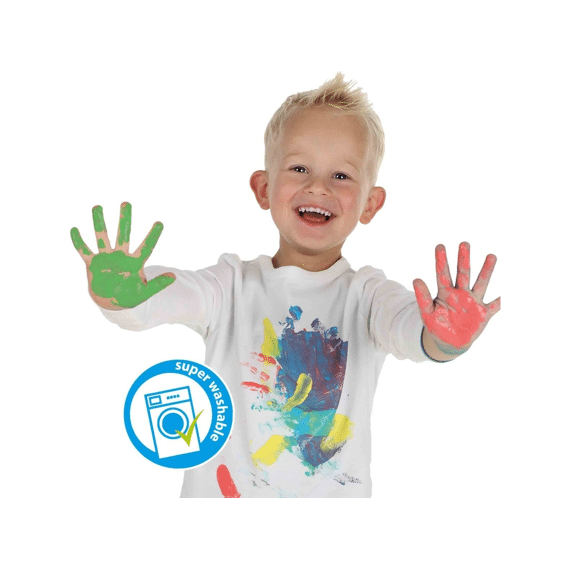 Ses Vingerverf 6 Kleuren 45ml