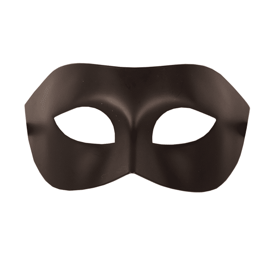 Masker Venetiaans Man Zwart
