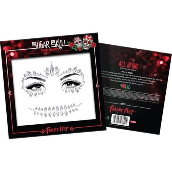 Face Jewels Sugar Skull
