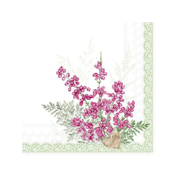 Ihr 10365 Eriken Lunchservet Lightgreen