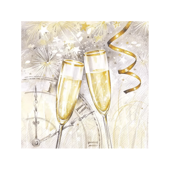 Ihr 10296 Time To Toast Lunchservet Mix