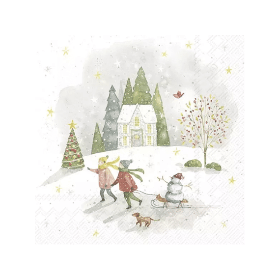 Ihr 10514 Looking For Christmas Cocktailservet Mix