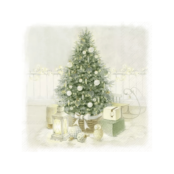 Ihr 10930 Cozy Christmas Eve Lunchservet Mix