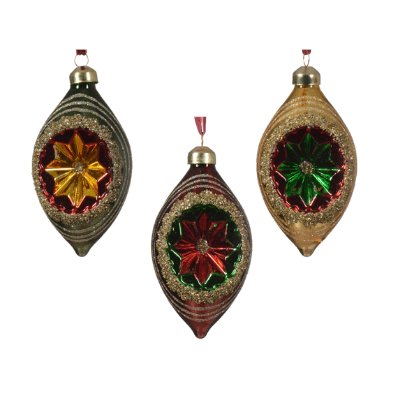 Decoris Kerstbal Ornament 11cm Assortiment Prijs per stuk