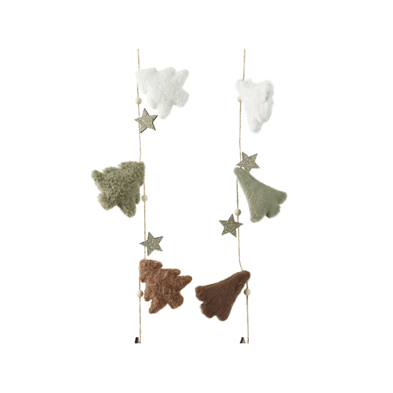 Decoris Slinger Vilt 110cm Assortiment Prijs per stuk