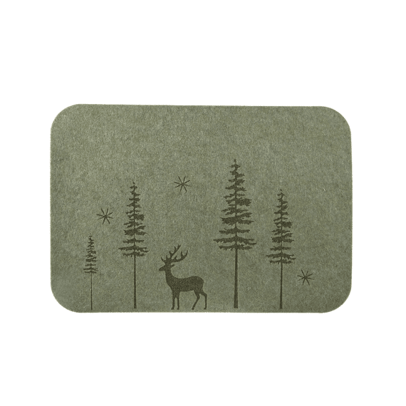 Decoris Placemat Groen 28x40cm