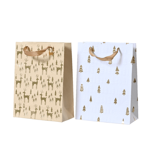 Decoris Geschenktas 32cm Assortiment Prijs per stuk