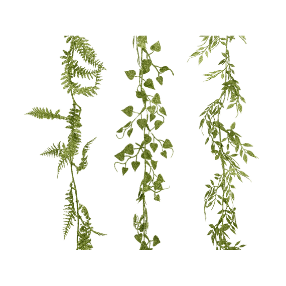 Decoris Slinger Lichtgroen 180cm Assortiment Prijs per stuk