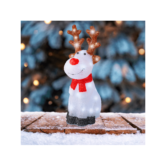 Lumineo Rendier Led Wit / Cool White 50,5 cm