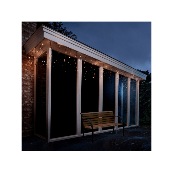Lumineo Ijspegelverlichting 175 Leds 7,5m Twinkle Klassiek Warm