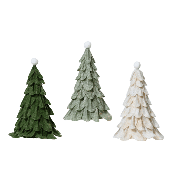 Decoris Boom Vilt 24 cm Assortiment / Prijs per stuk