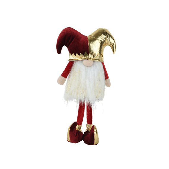 Decoris Gnoom Rood / Goud 33cm