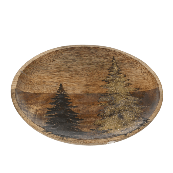 Decoris  Decobord Mangohout Naturel 30x30x2.5cm