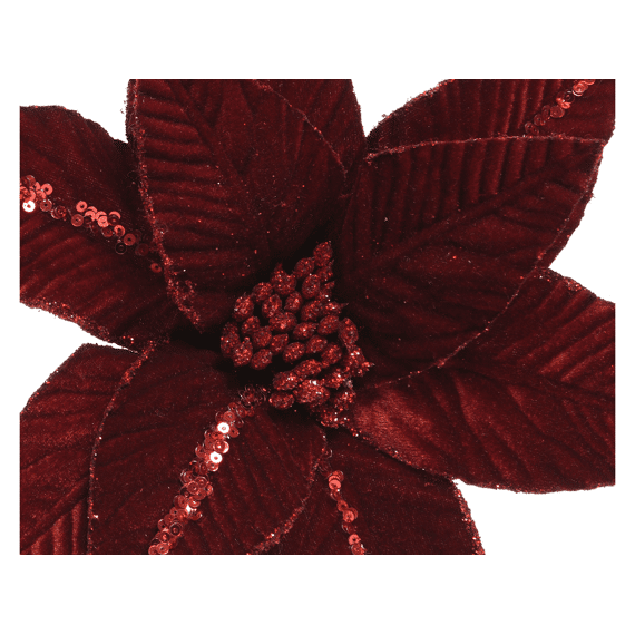 Decoris Kerstster op Clip 32cm Assortiment Prijs per stuk