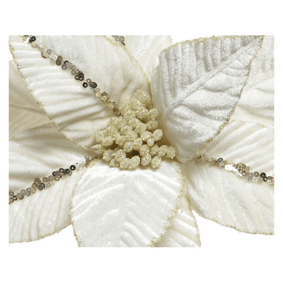 Decoris Kerstster op Clip 32cm Assortiment Prijs per stuk