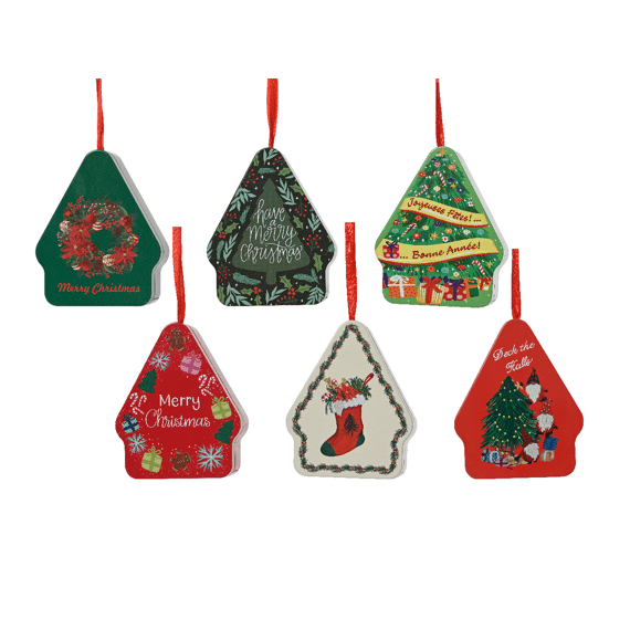 Decoris Blik Hanger Assortiment Prijs per stuk
