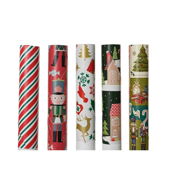 Decoris Inpakpapier Kerst Assortiment Prijs per stuk