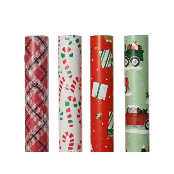 Decoris Inpakpapier Kerst Assortiment Prijs per stuk