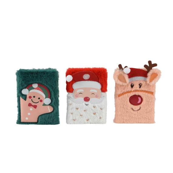 Decoris Notitieboekje Groen/Rood Assortiment Prijs per stuk