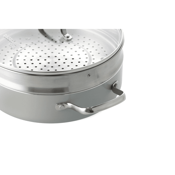 Dagelijkse Kost Proline Stoofpan Met Deksel En Stoominzet 26cm