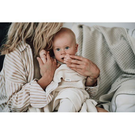 Koeka Lisbon Deken Bed Powder White 100x140