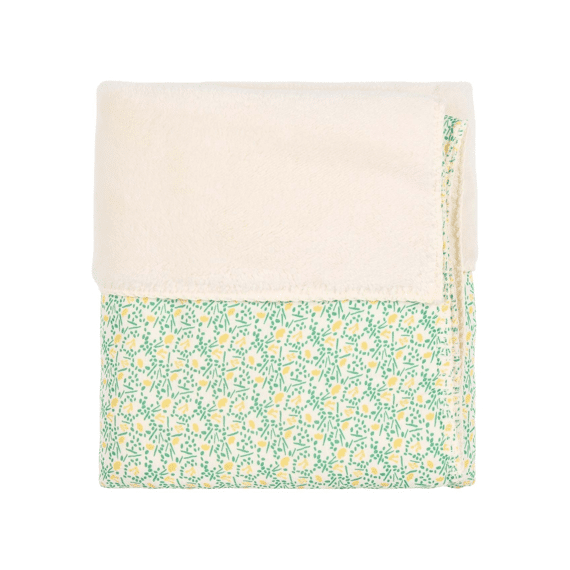 Koeka Deken Bed Teddy Meadow 100x150 Offwhite