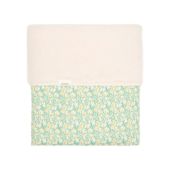 Koeka Deken Bed Teddy Meadow 100x150 Offwhite