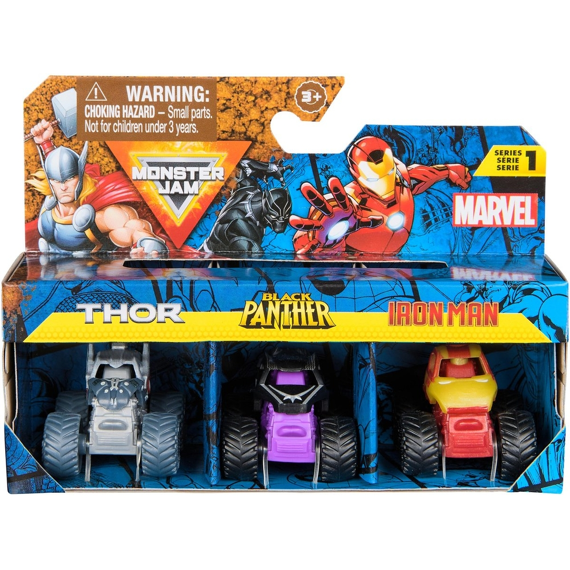 Monster Jam Mini Marvel Bundle Assortiment