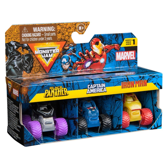 Monster Jam Mini Marvel Bundle Assortiment