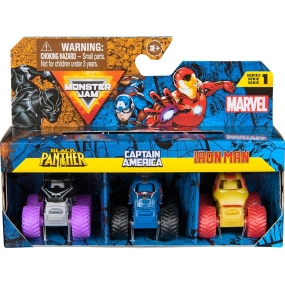 Monster Jam Mini Marvel Bundle Assortiment