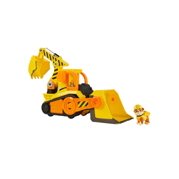 Paw Patrol Rubble And Crew Rubble Deluxe Bulldozer