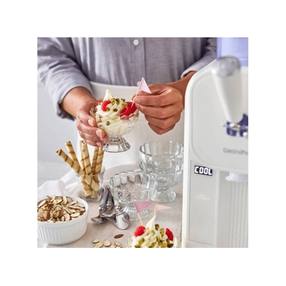 Greenpan Frost Zelfkoelende Softijs/frozen Cocktails Machine Wit