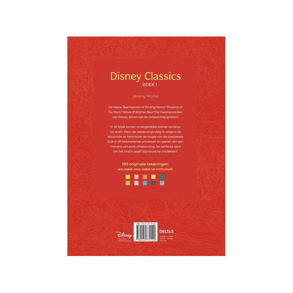Kleuren Op Nummer Voor Volwassenen Disney Classics 1